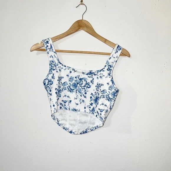 Shein floral corset style crop tank top bundle - Picture 14 of 16